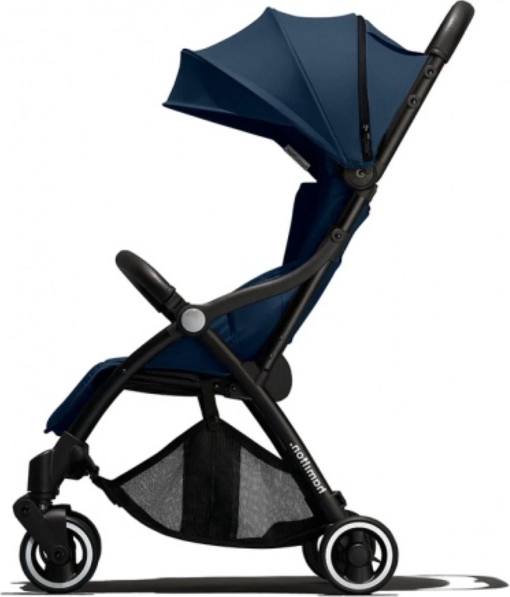 Hamilton By Yoop One Prime X1 Buggy - Premium Stroller Met One Hand Folding Technologie - Blauw - Lichte, Verstelbare En Wendbare Kinderwagen Met Vele Gemakken - Afbeelding 10