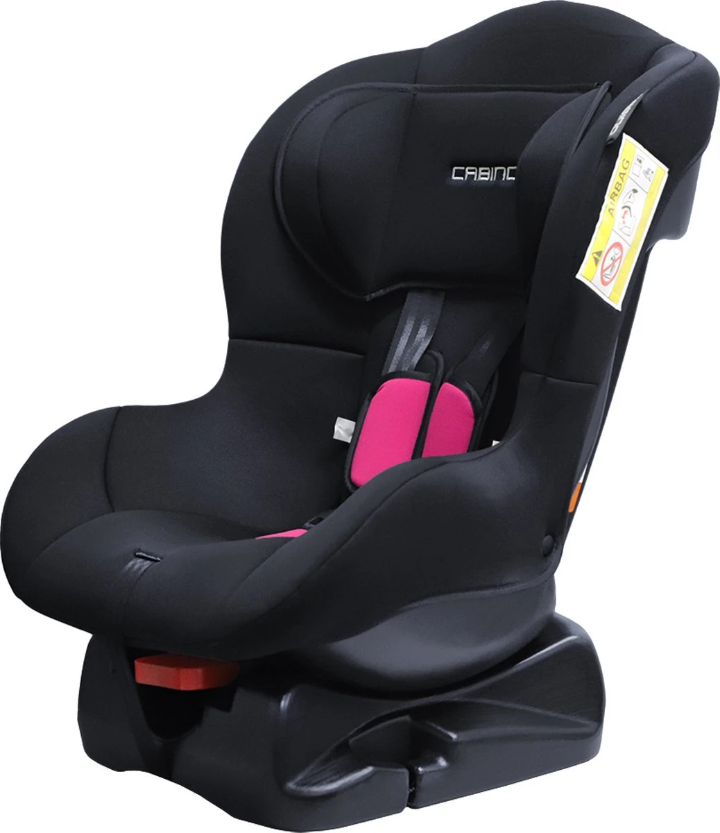 Cabino Autostoel 018kg Groep 0+ /1 Zwart/Roze - Image 4