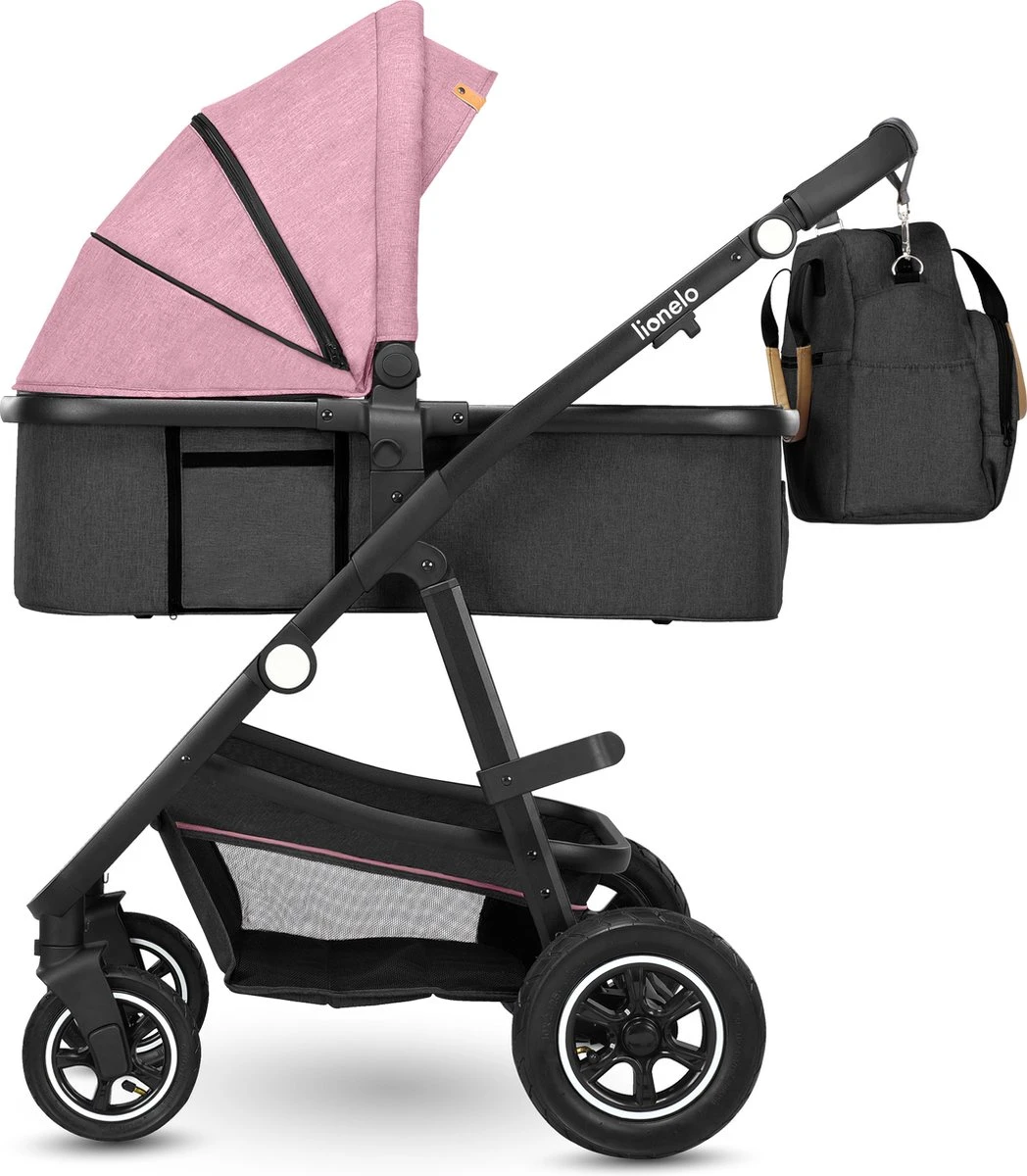 Lionelo Amber 3in1 - Kinderwagen - XXL SET - Incl. Autostoel - 0-22kg - Image 7