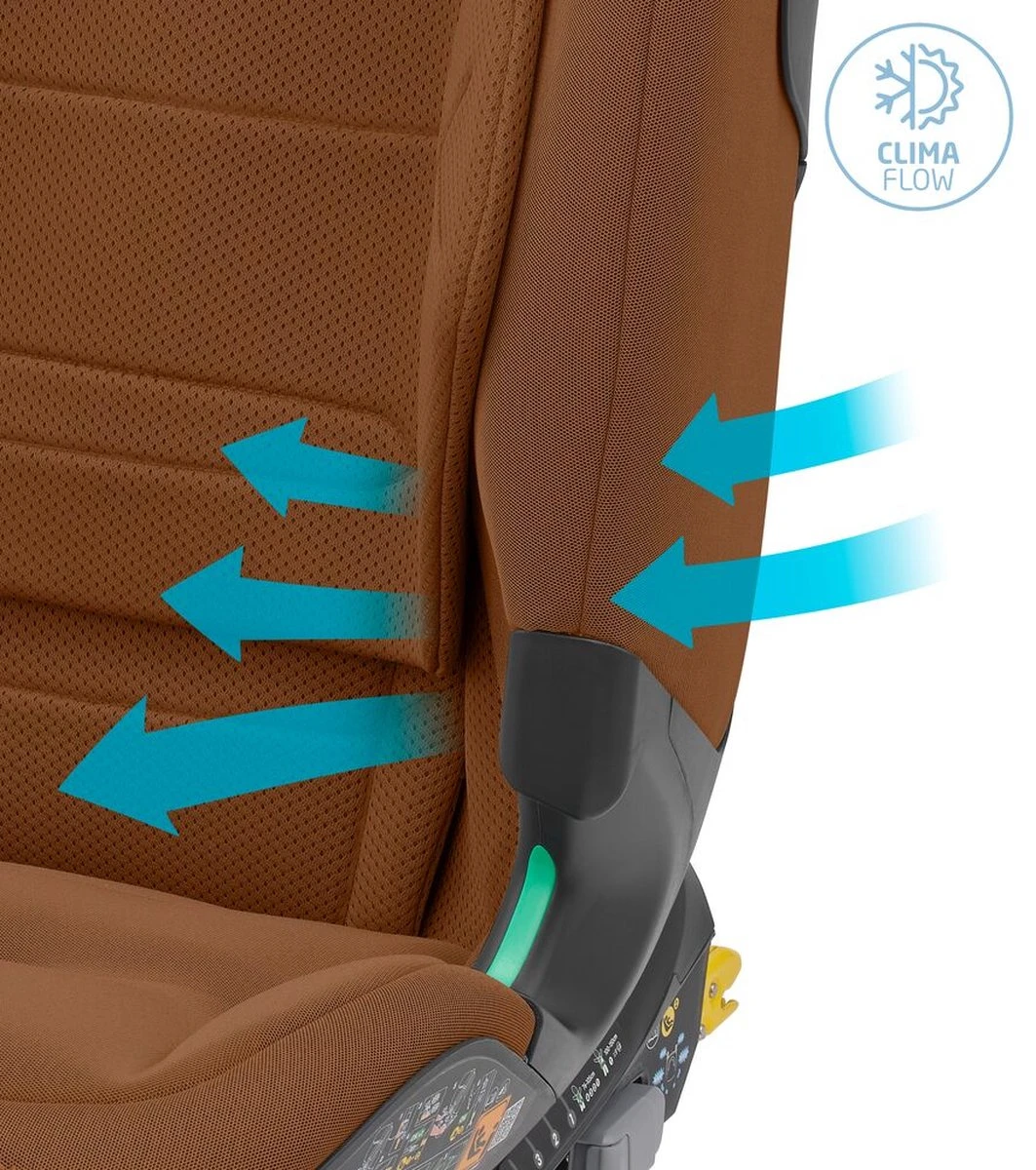 Maxi-Cosi Titan Pro I-Size Autostoeltje - Authentic Cognac - Vanaf Ca. 15 Maanden Tot 12 Jaar - Image 4
