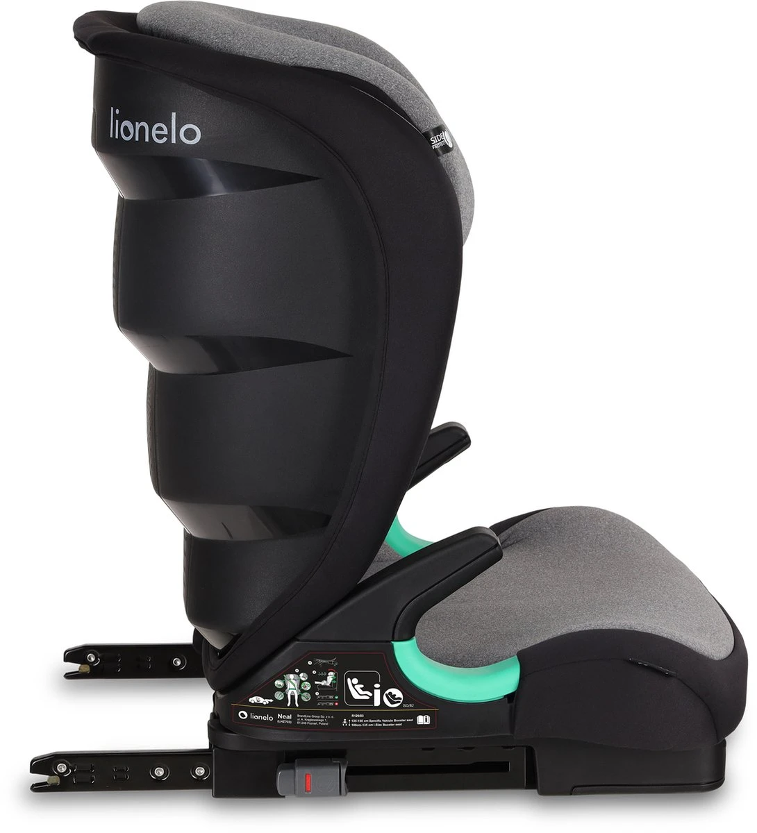 Lionelo Neal - Premium Autostoel - Hoofdsteunverstelling - Ventilatiesysteem - ISOFIX Tot 12 Jaar - Image 2