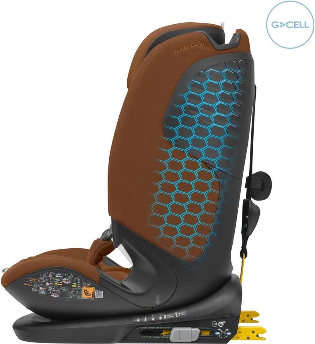 Maxi-Cosi Titan Pro I-Size Autostoeltje - Authentic Cognac - Vanaf Ca. 15 Maanden Tot 12 Jaar - Image 2