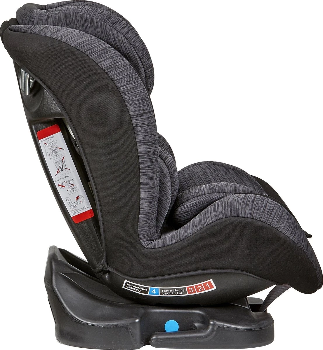 Novi Baby® - Autostoel - Tobias Pro - Black /Grey - (0-36kg) - Image 4