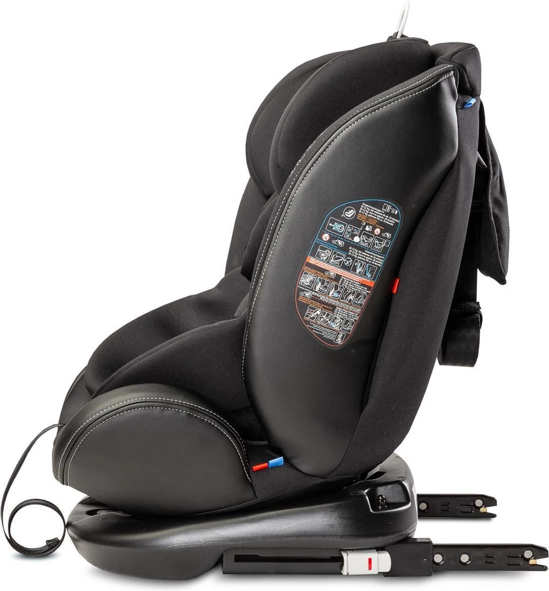 MUNDO 0-36 KG ISOFIX - 360 Graden Draaibaar Zwart - Image 5