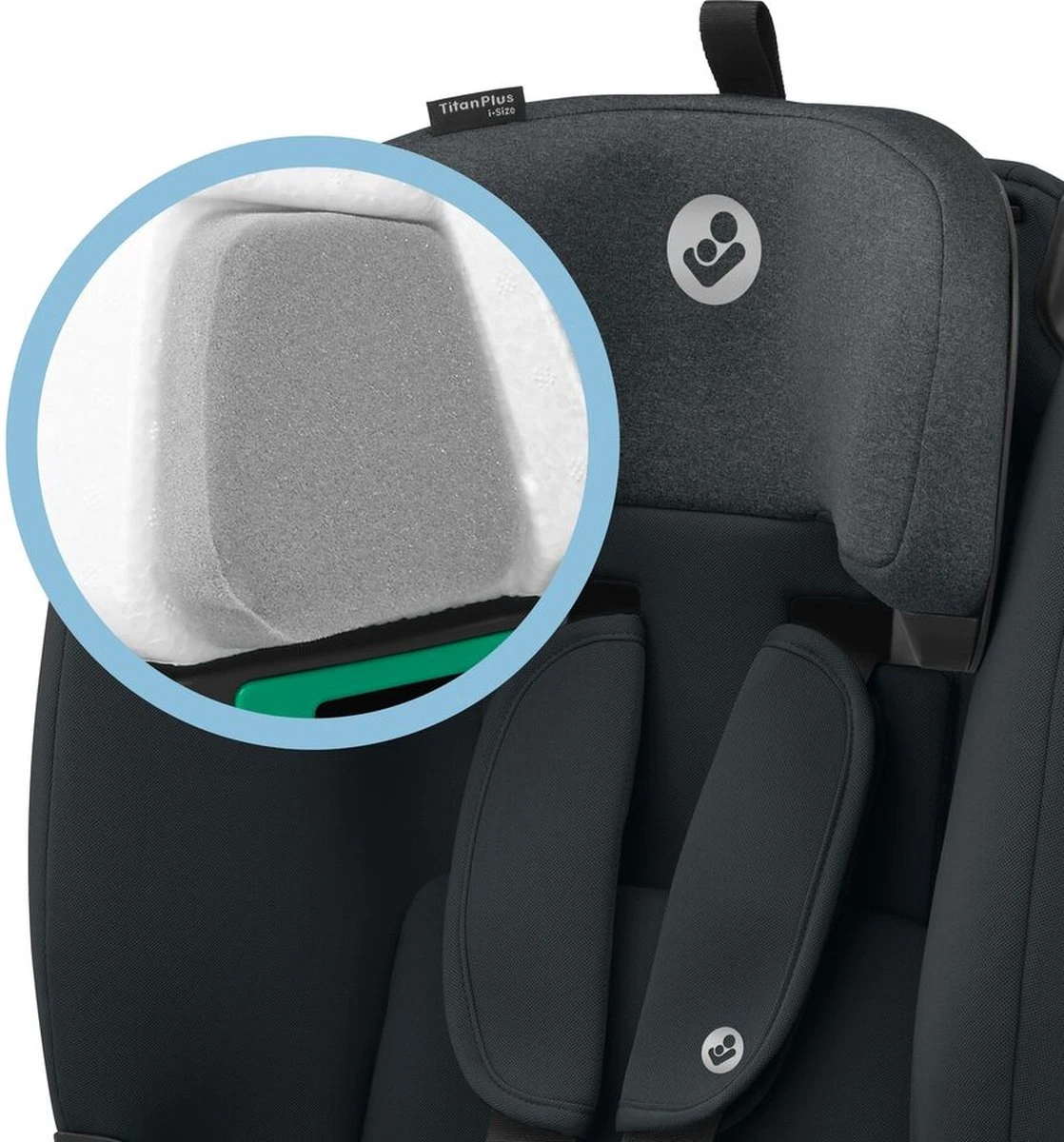 Maxi-Cosi Titan Plus I-Size Autostoeltje - Authentic Graphite - Vanaf Ca. 15 Maanden Tot 12 Jaar - Image 4