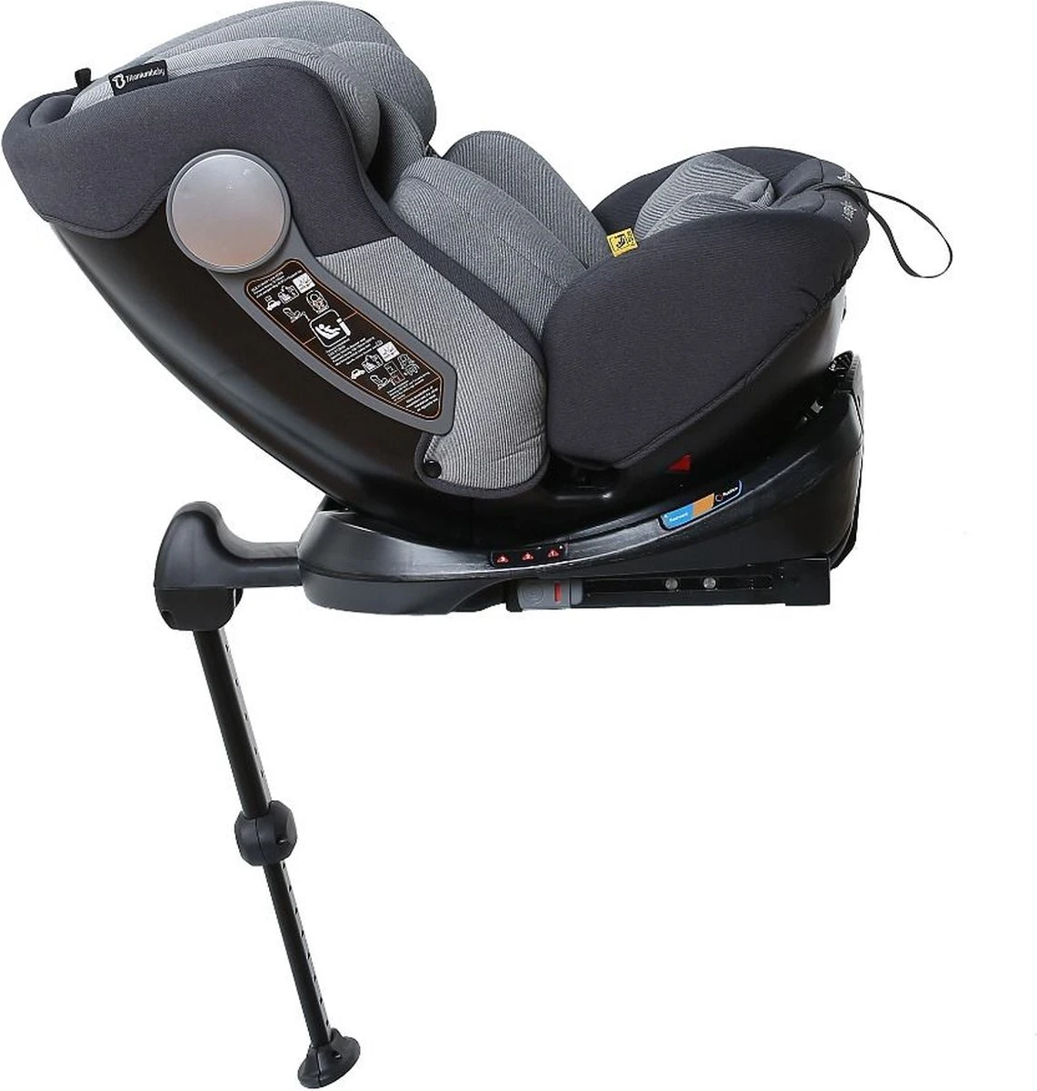 Autostoel Titanium Baby Nitro I-Size 360° 0-1-2-3 Isofix Rotation Grey - Image 8