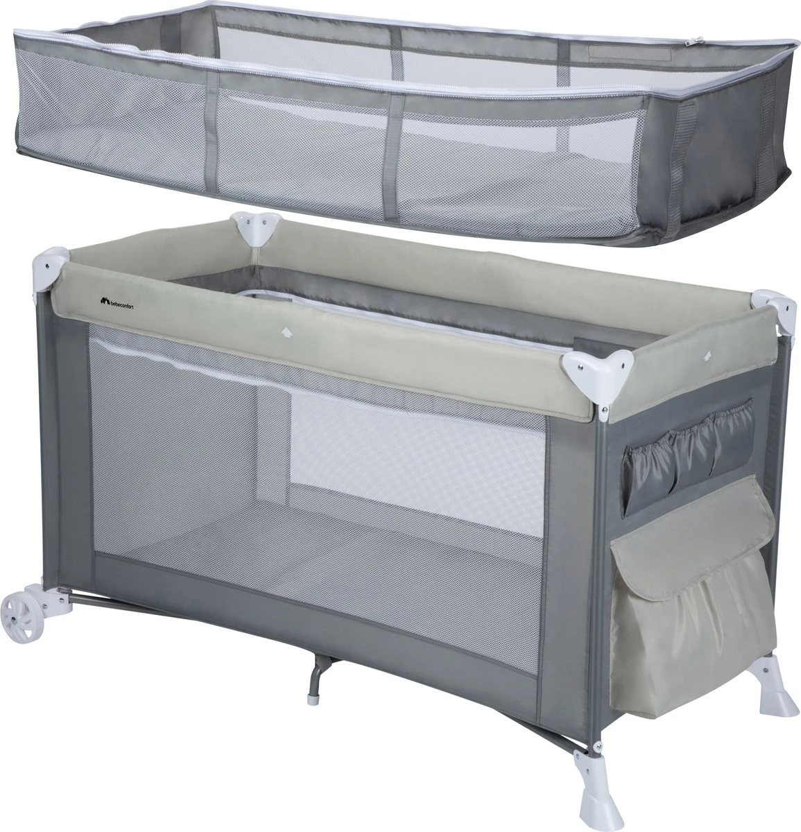 Bebeconfort Full Dreams Campingbedje - Warm Grey - Image 8