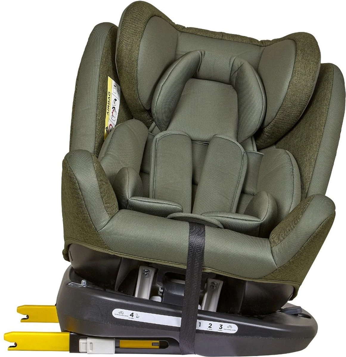 Novi Baby® - Autostoel - Goliath Pro - Isofix - 360° Draaibaar - Groen - Groep 0-1-2-3 - 0-36 Kg - Image 3