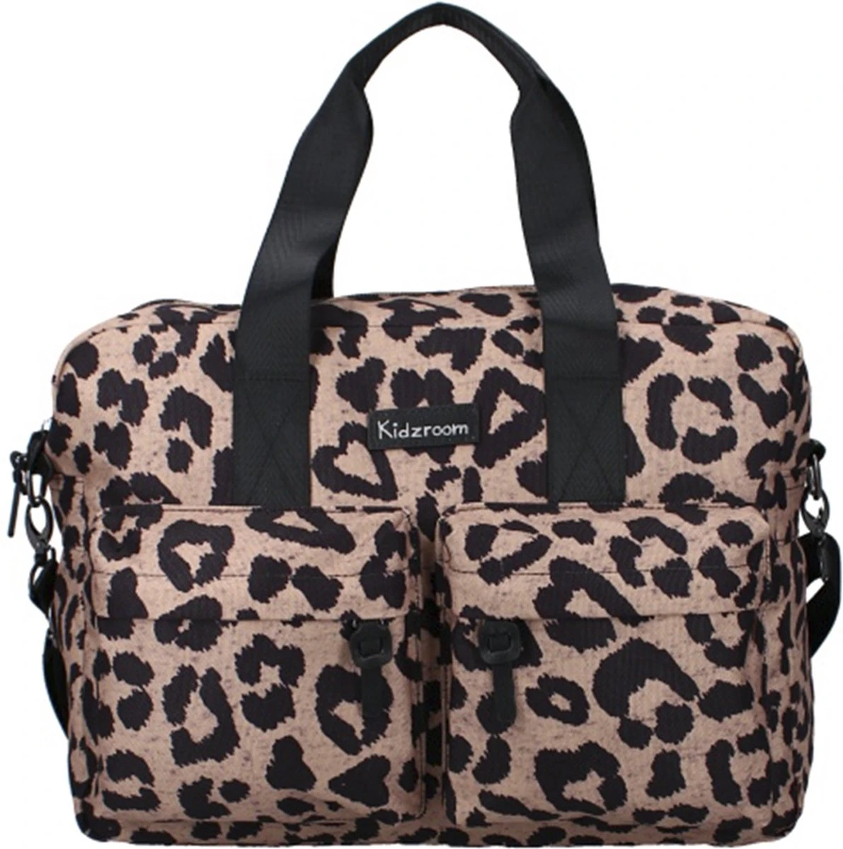 Kidzroom Gorgeous Luiertas - Bruin - Ophanglussen Kinderwagen - Verschoonmatje - Verstelbare Schouderband - Image 11