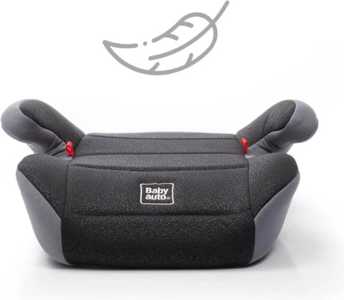 BabyAuto Zitverhoger Vista Fix Booster Groep 3 Isofix Stoelverhoger - Black - Image 4