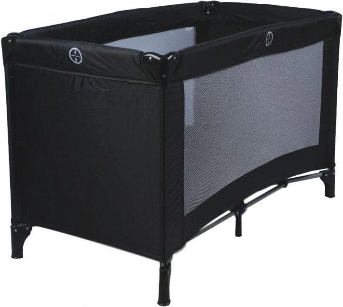 Ding Campingbedje - Zwart - 120x60 Cm - Reisbedje Inclusief Bodemmatrasje - Image 7