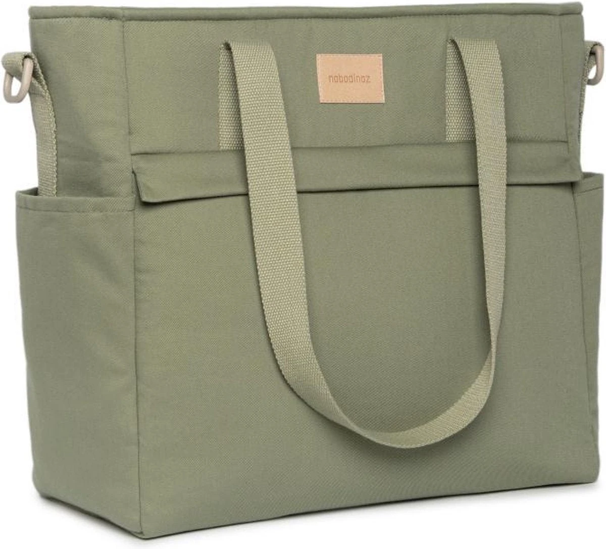 Nobodinoz Baby On The Go Luiertas Olive Green - Image 16