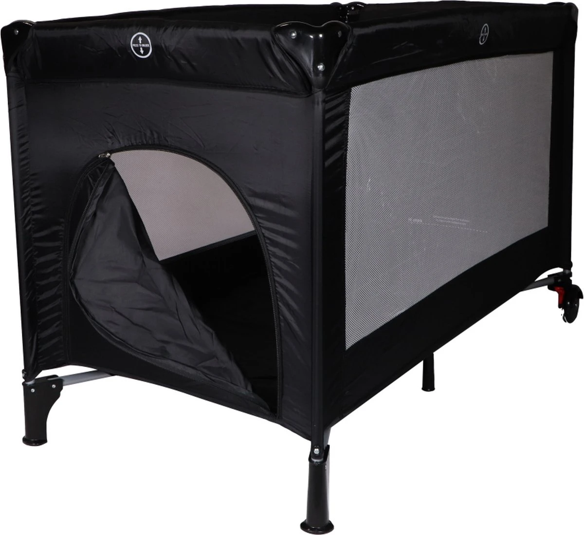 Ding Deluxe Black Campingbedje Incl. Bodemverhoger - Image 12