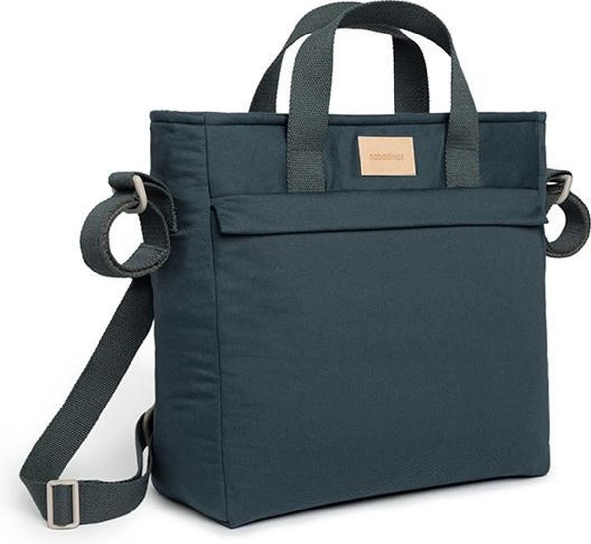 Nobodinoz Baby On The Go Luiertas Rugzak Carbon Blue - Image 5