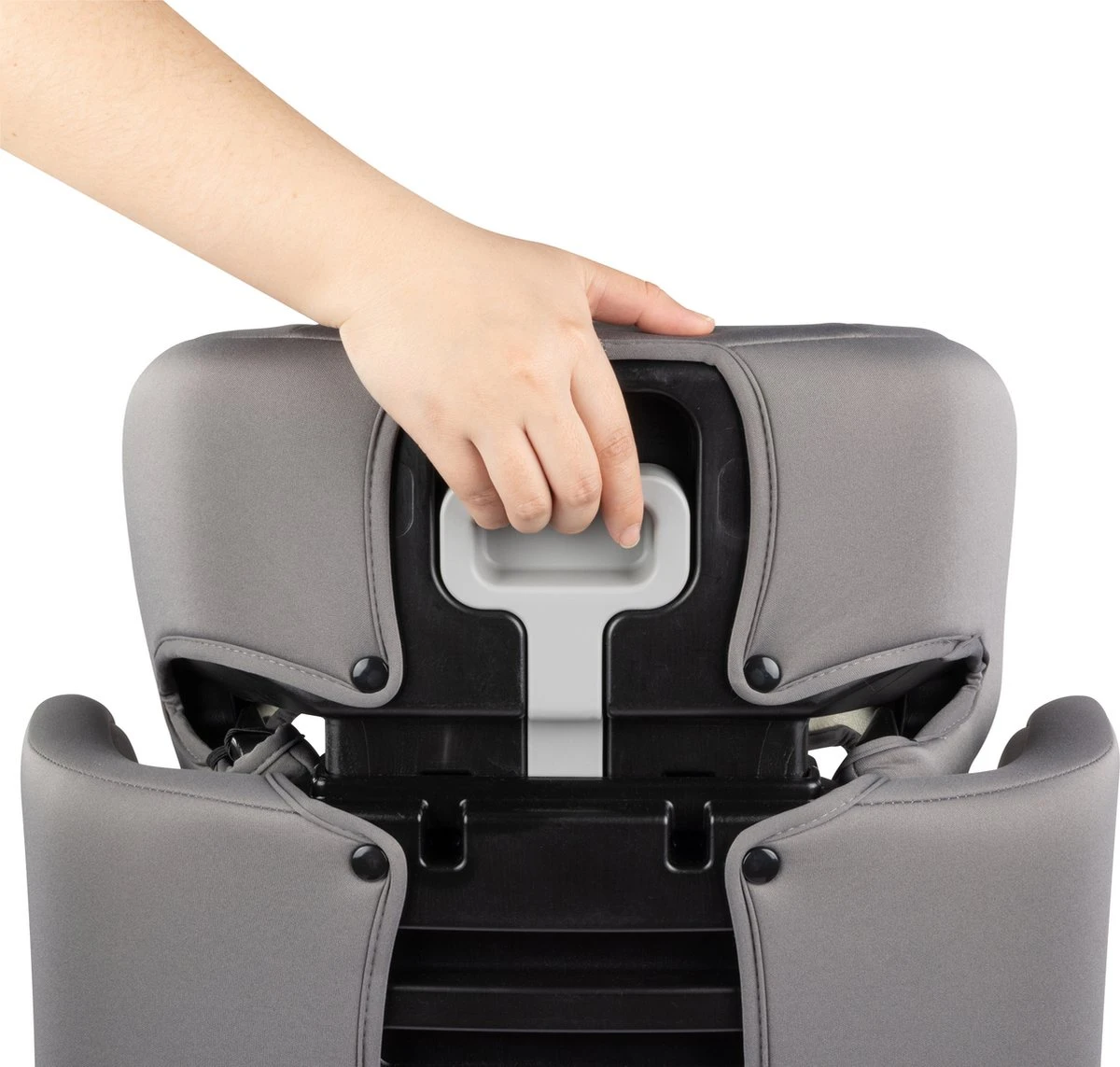 Bebeconfort Road Safe Autostoeltje - Hot Grey - Lichtgewicht - Verstelbare Hoofdsteun - Afneembare Hoes - Groep 2/3 - Image 4