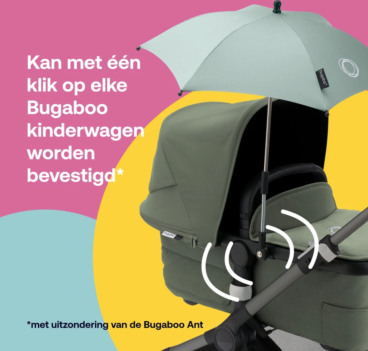 Bugaboo Kinderwagen Parasol - Zwart - Image 6