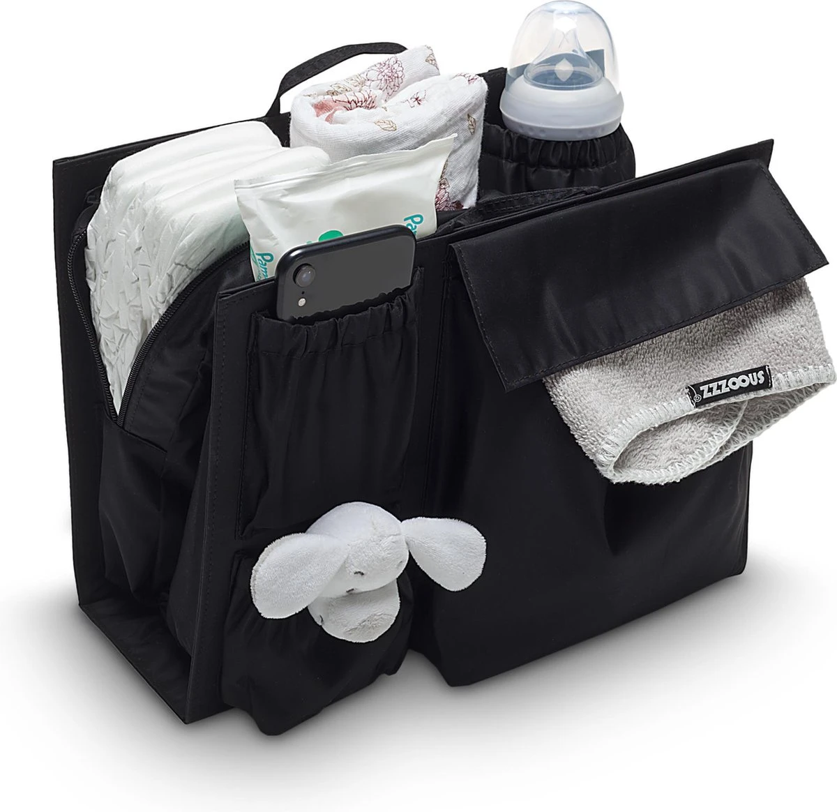 Snoozzz Bag In Bag Tas Organizer Met Thermovak - Zwart