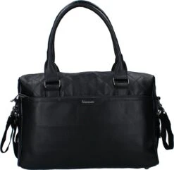 Kidzroom In Your Dreams Luiertas - Zwart - Ophanglussen Kinderwagen - Verschoonmatje - Verstelbare Schouderband