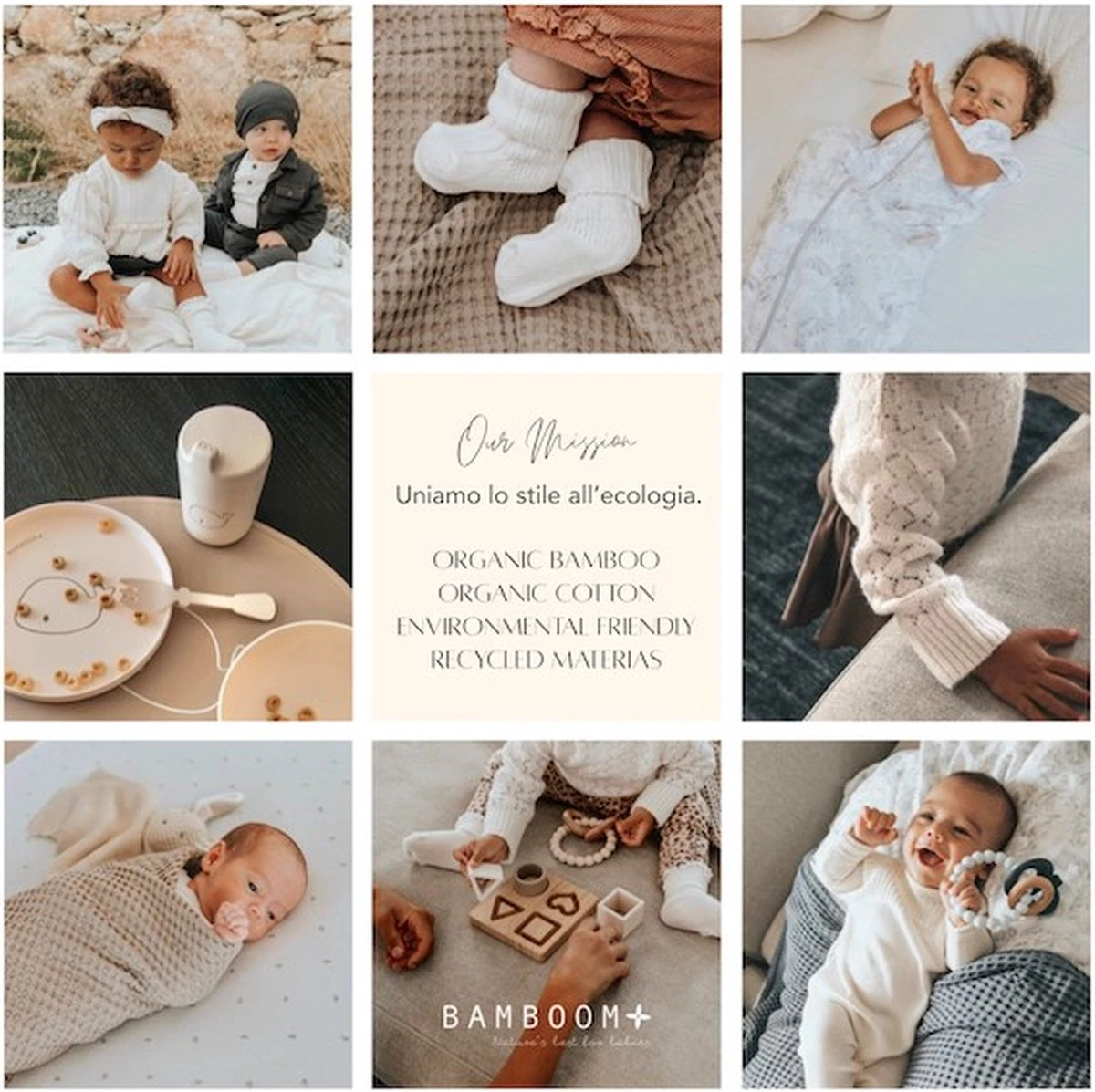 Bamboom Baby Draagdoek Sling Kleur Sand - Image 2