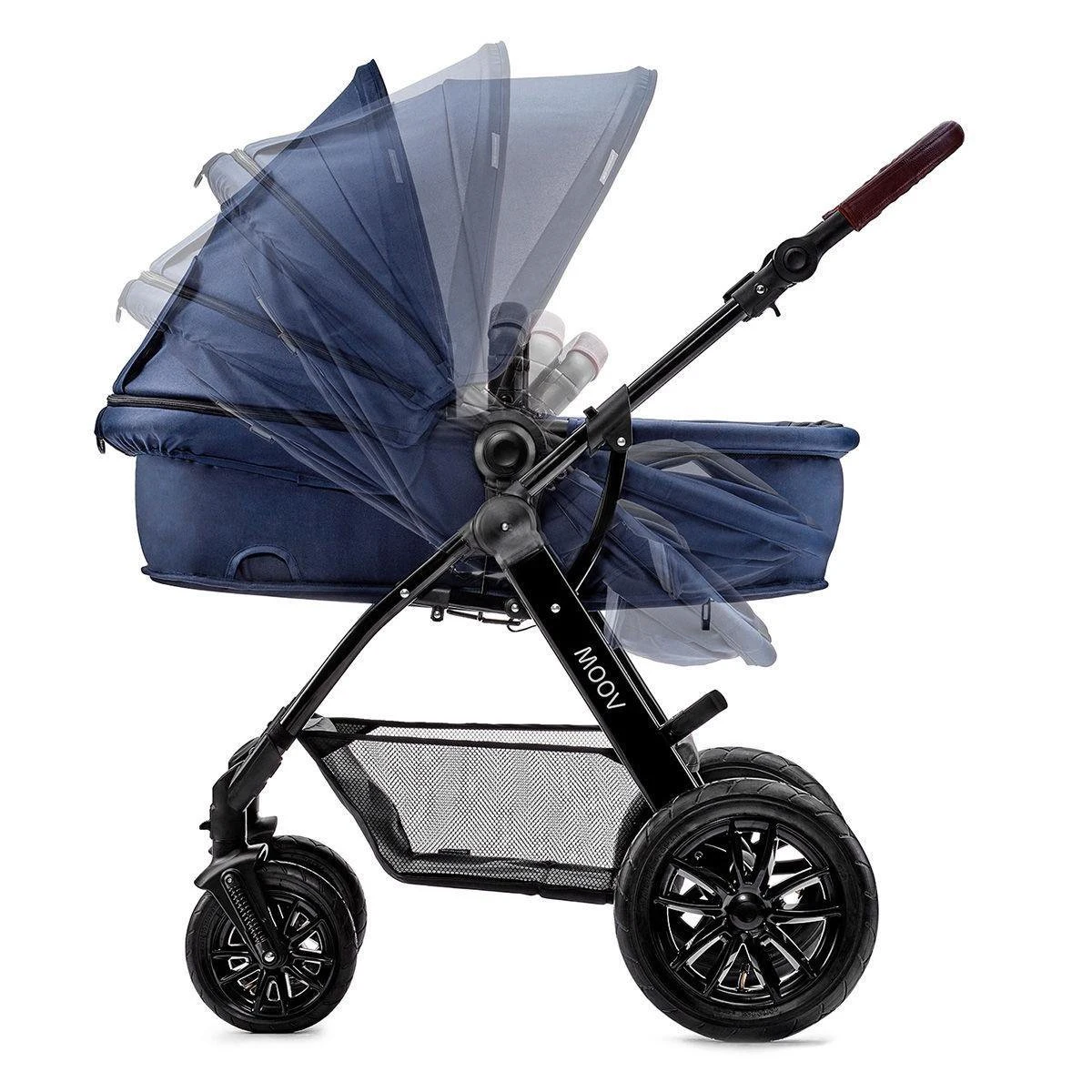 Kinderkraft Moov 3 In 1 Kinderwagen - Inclusief Autostoel - Navy - Image 9