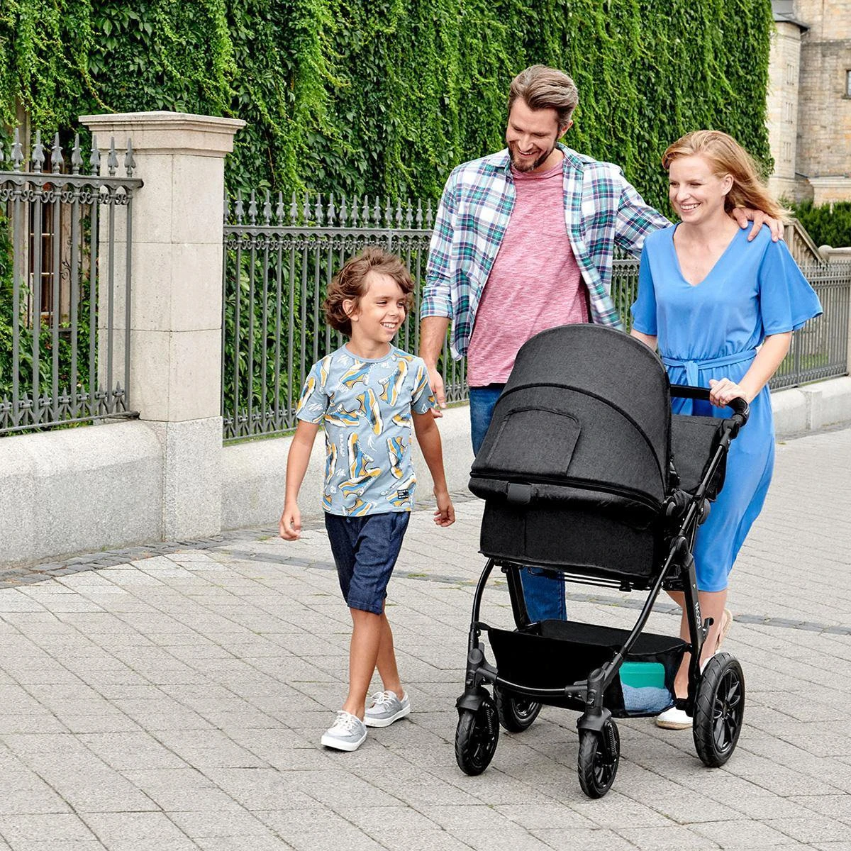 Kinderkraft Moov 3 In 1 Kinderwagen - Inclusief Autostoel - Navy - Image 11