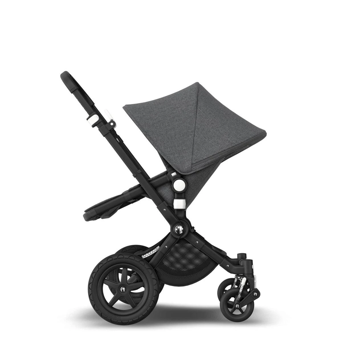 Bugaboo Cameleon 3 Plus Kinderwagen Met Stoel En Wieg - Zwart / Gemȇleerd Grijs - Image 10
