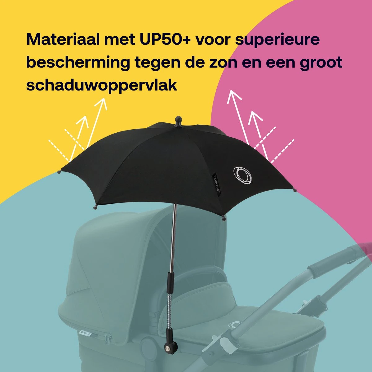 Bugaboo Kinderwagen Parasol - Zwart - Image 9