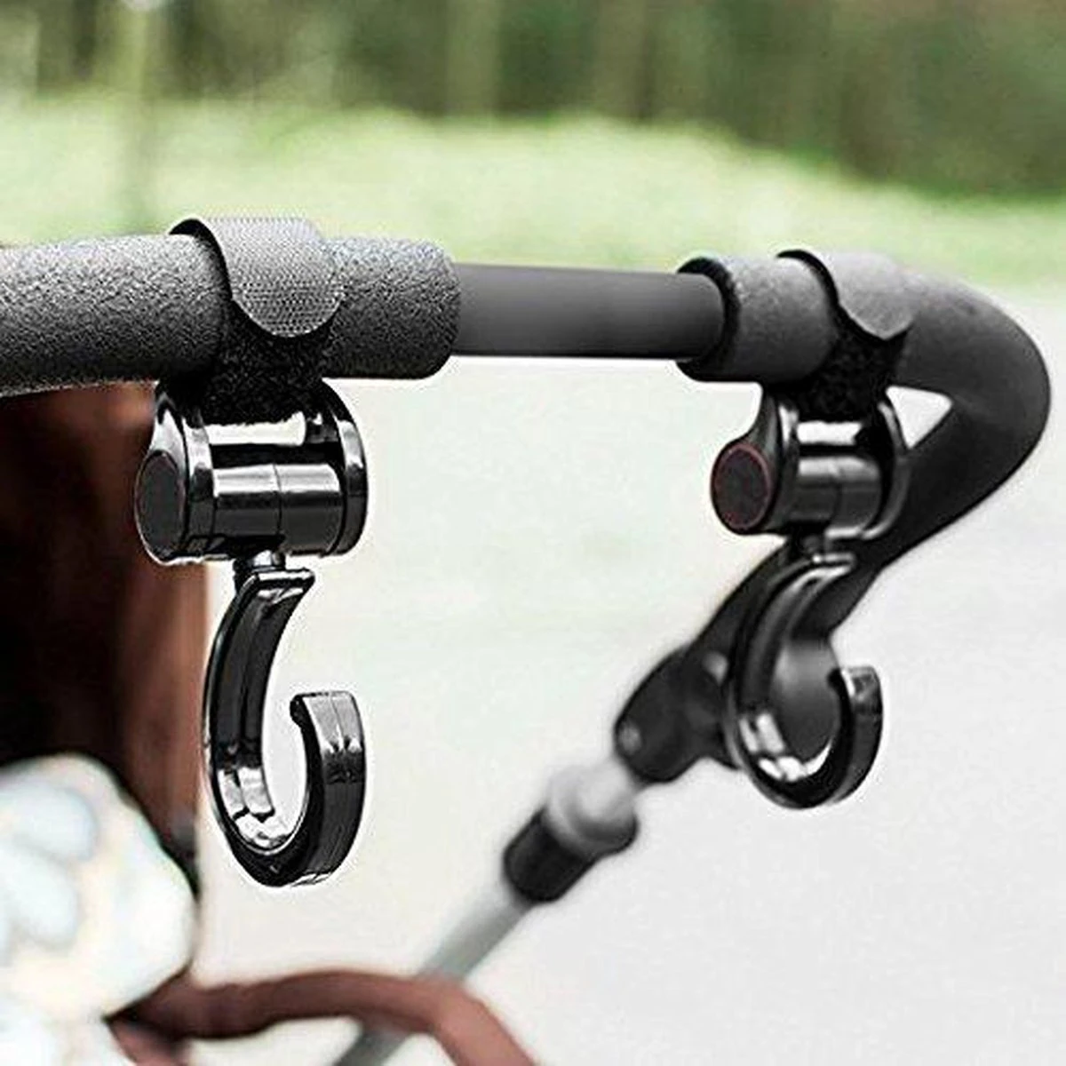 Kinderwagen Tassenhaakjes - Buggy Haakjes - Babywagen - Haakjes Voor Tassen - Set Van 2 - Rheme - Image 2