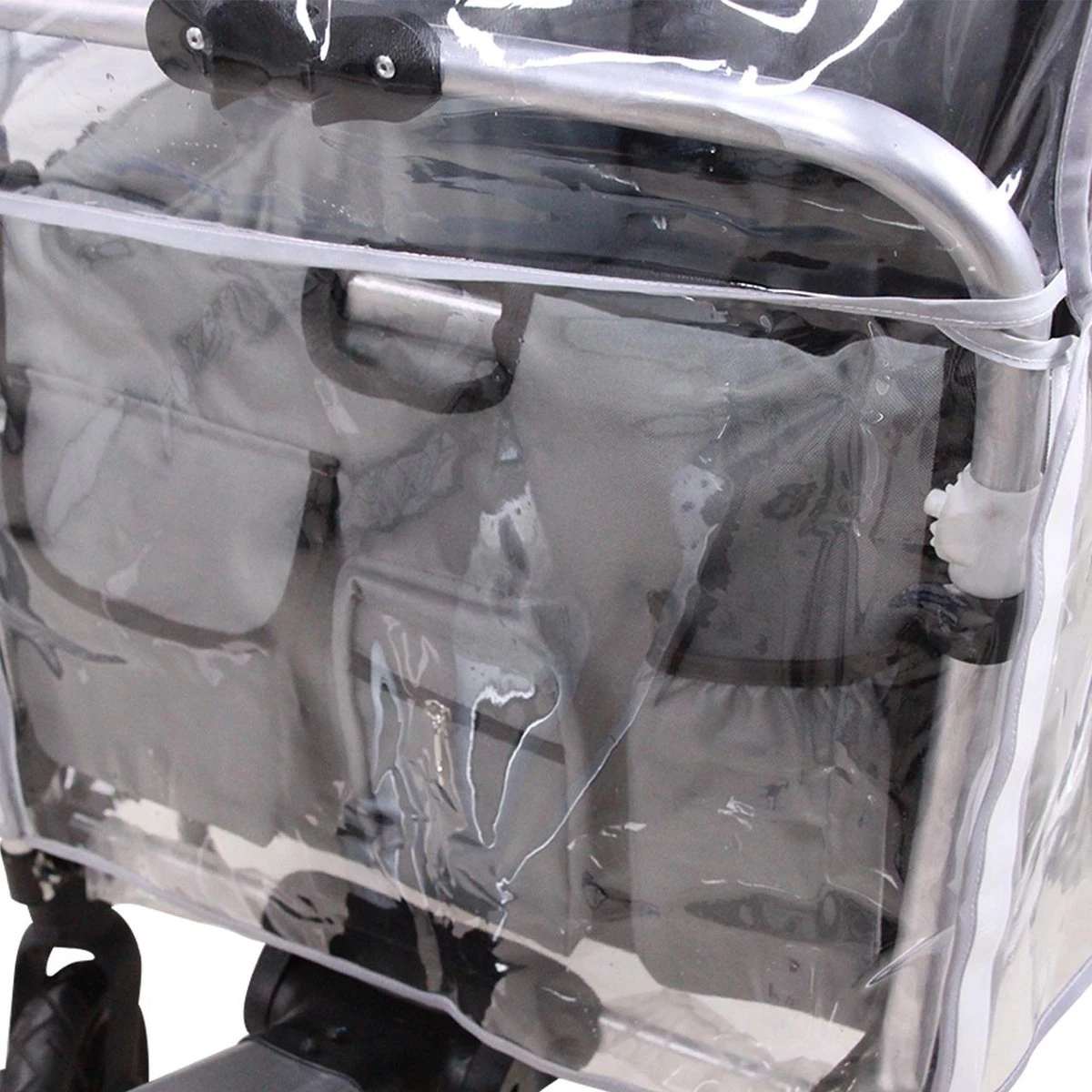 FUXTEC Regenhoes Transparant Voor Bolderkar CTL900 - Image 5