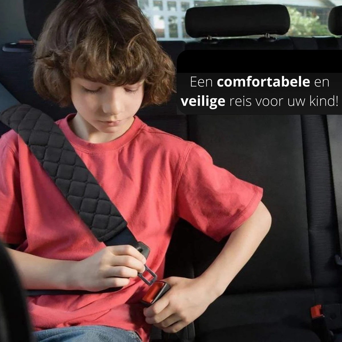 Vianza Zitverhoger Auto Incl. Gordelbeschermer - Kinderzitje Auto - Image 6