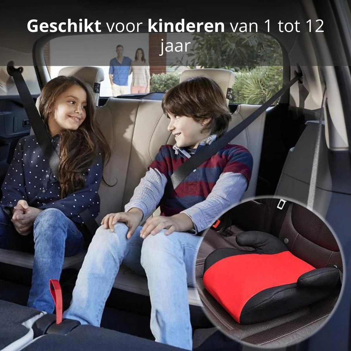 Vianza Zitverhoger Auto Incl. Gordelbeschermer - Kinderzitje Auto - Image 7