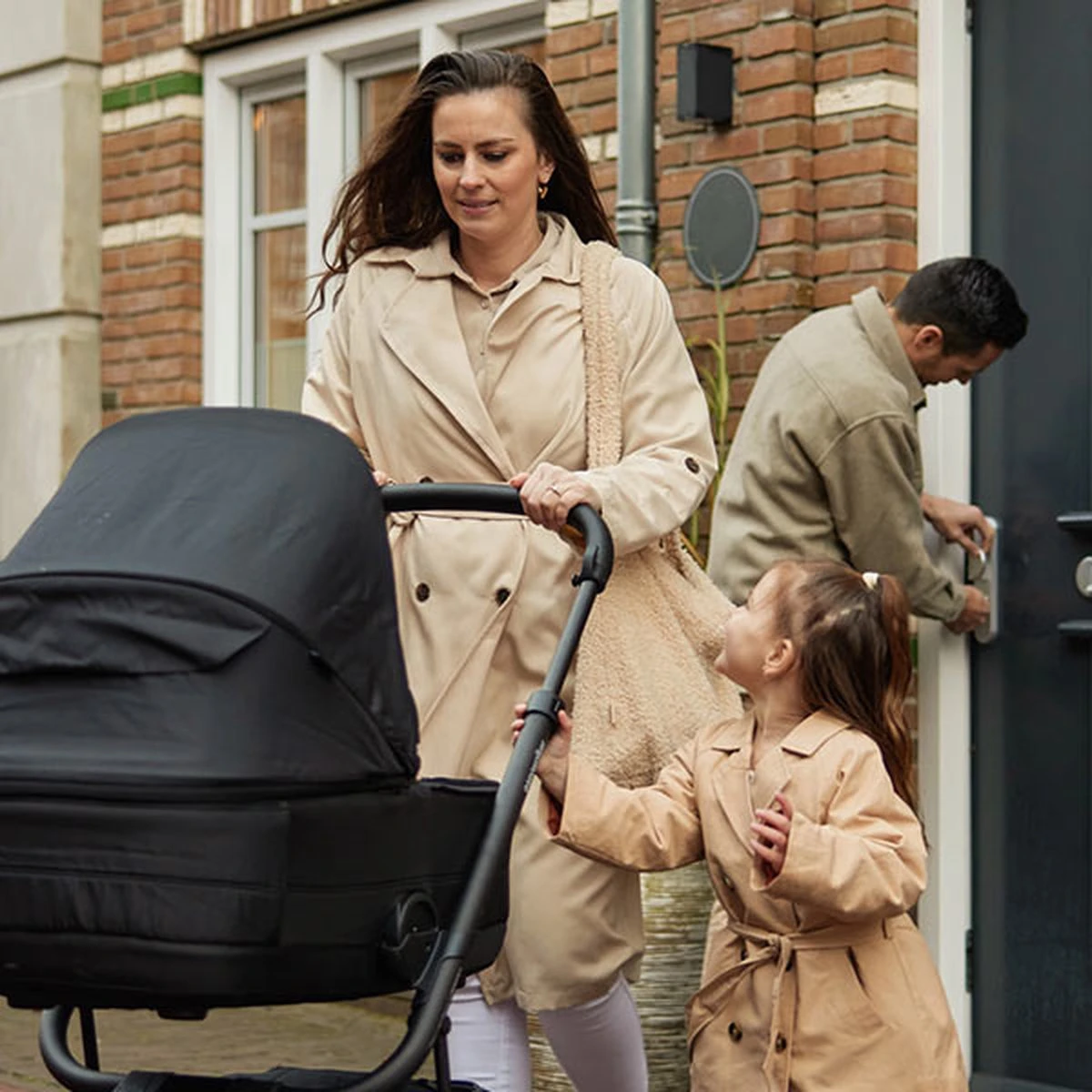 Jollein Luiertas Shopper 34x43cm Boucle - Naturel - Image 15