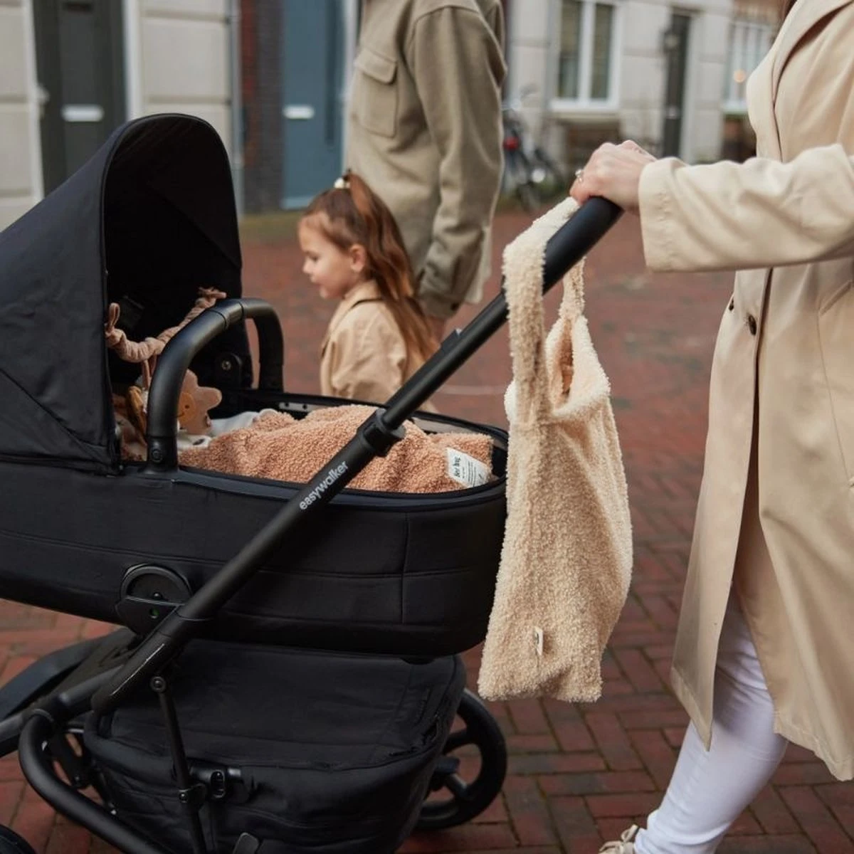 Jollein Luiertas Shopper 34x43cm Boucle - Naturel - Image 19