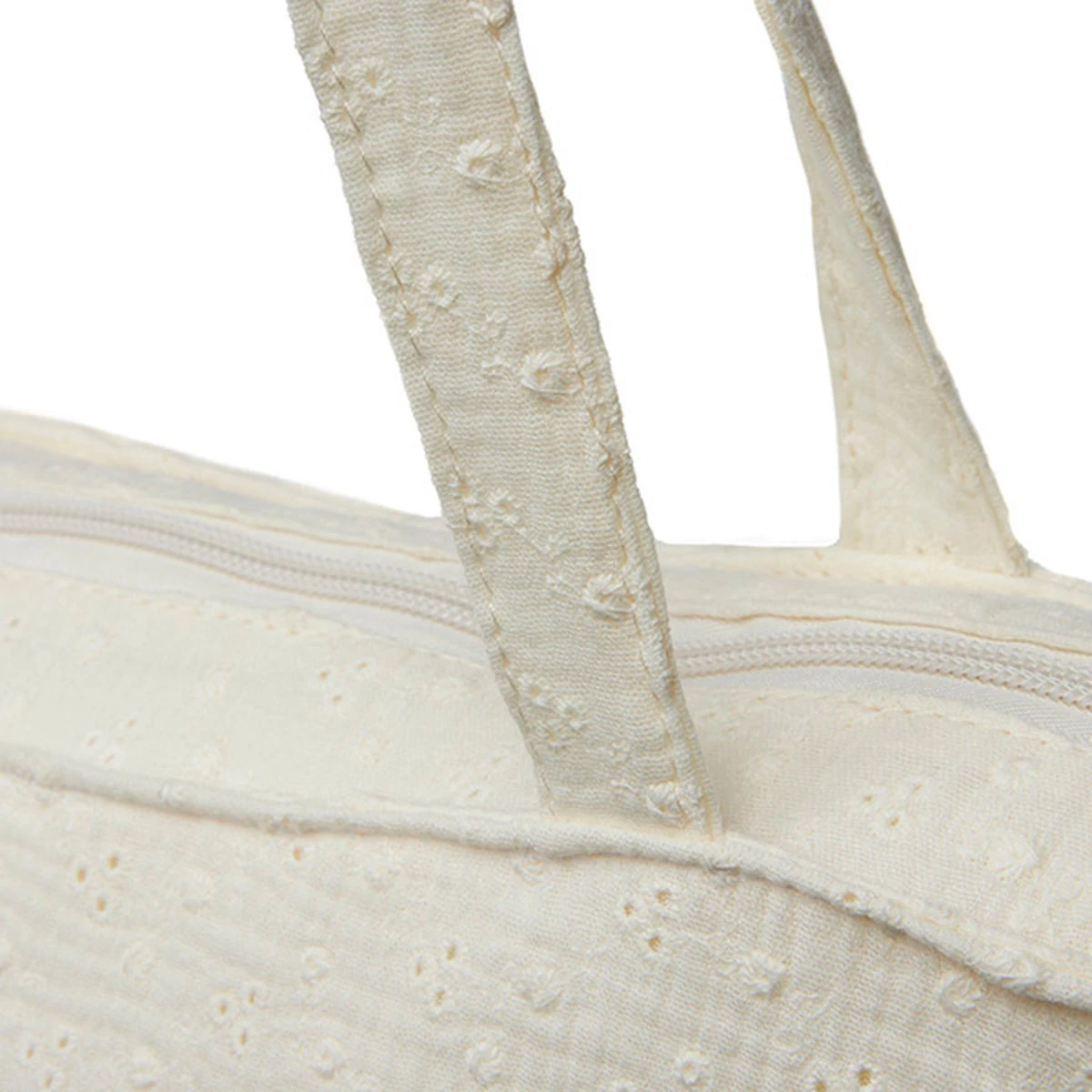 Jollein Shopper Embroidery - Ivory - Image 11