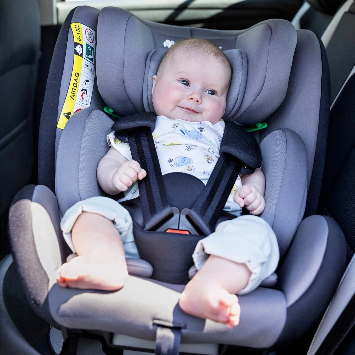 Bebeconfort EvolveFix Plus I-Size - Autostoel - Black Mist - Vanaf De Geboorte Tot 12 Jaar - Image 3