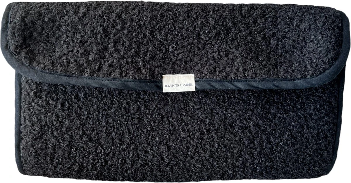 Mommy Bag / Grote Luiertas Zwart / Kinderwagen Luiertas / Teddy Set - Luiertas & Verschoonmat Joan’s Label Zwart / Baby / Met Rits - Image 3