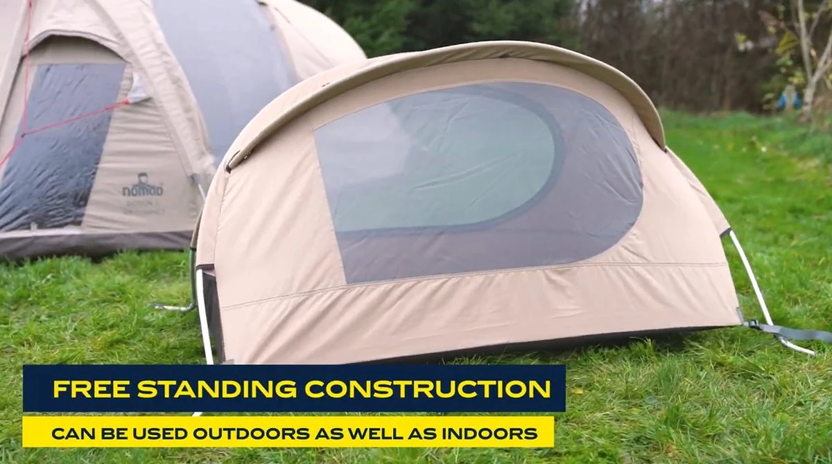 NOMAD® Baby Tent Campingbedje |118x68x75 Cm | Babytent / Peuter Slaaptent / Strandtent| Incl Opberghoes - Image 5