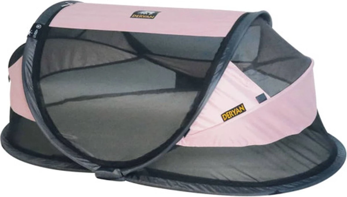 Deryan Baby Luxe Campingbedje – Inclusief Zelfopblaasbare Matras - Rose - Image 13
