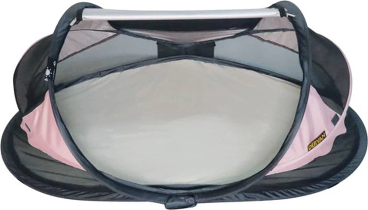 Deryan Baby Luxe Campingbedje – Inclusief Zelfopblaasbare Matras - Rose - Image 14