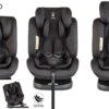 Born Lucky Meegroei Autostoel Roadline SPS ISOFIX - Groep 0/1/2/3 - 360° Draaibaar - Zwart