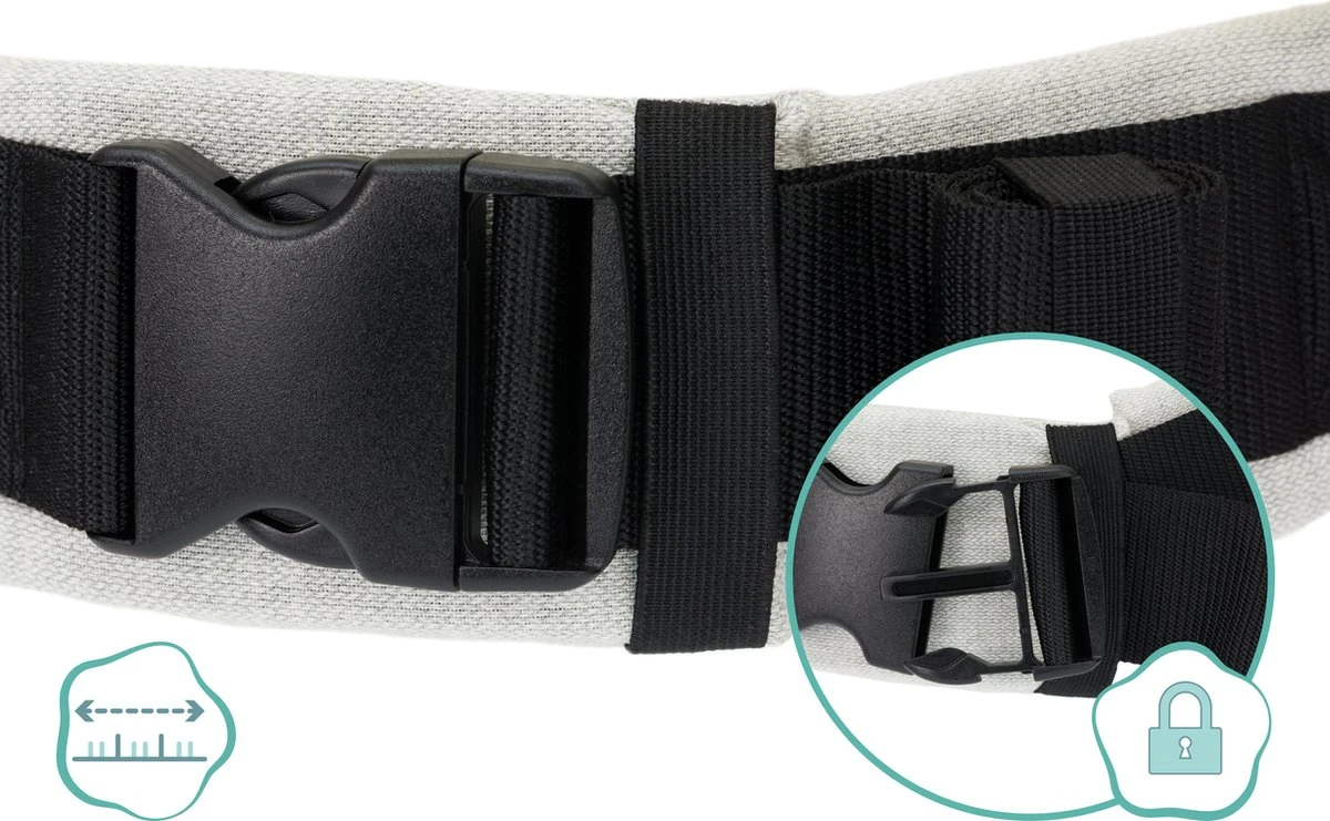 Fillikid Premium Draagzak - 2 In 1 - Ergonomisch - EU Gecertificeerd - Natural Sand - Ontworpen Met Draagconsulent - Image 13