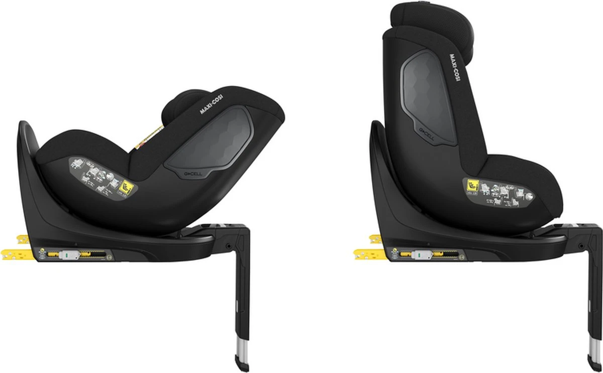 Maxi-Cosi Mica Eco I-Size Autostoeltje - 360° Draaibaar - Gerecyclede Stoffen - Authentic Black - Image 3