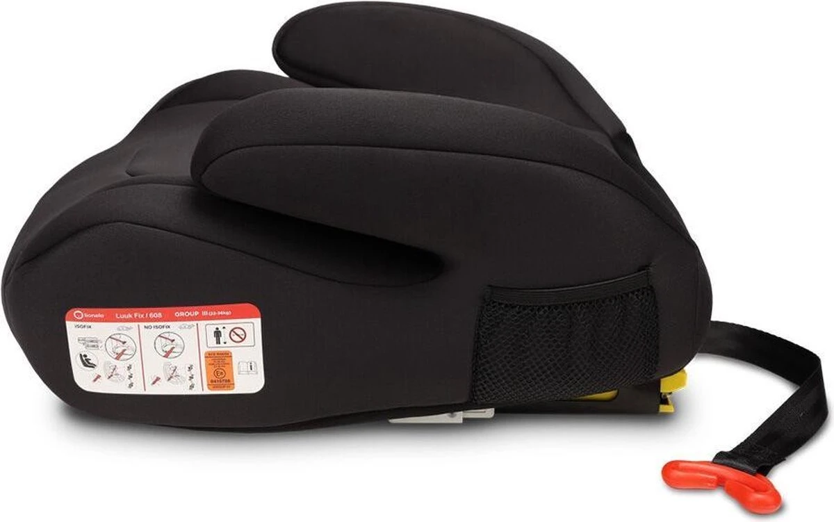 Lionelo Luuk Fix - Autostoeltje - ISOFIX-systeem - Zachte Spons Gebruikt In De Zitting - Extra Bevestigingsriem - Image 2