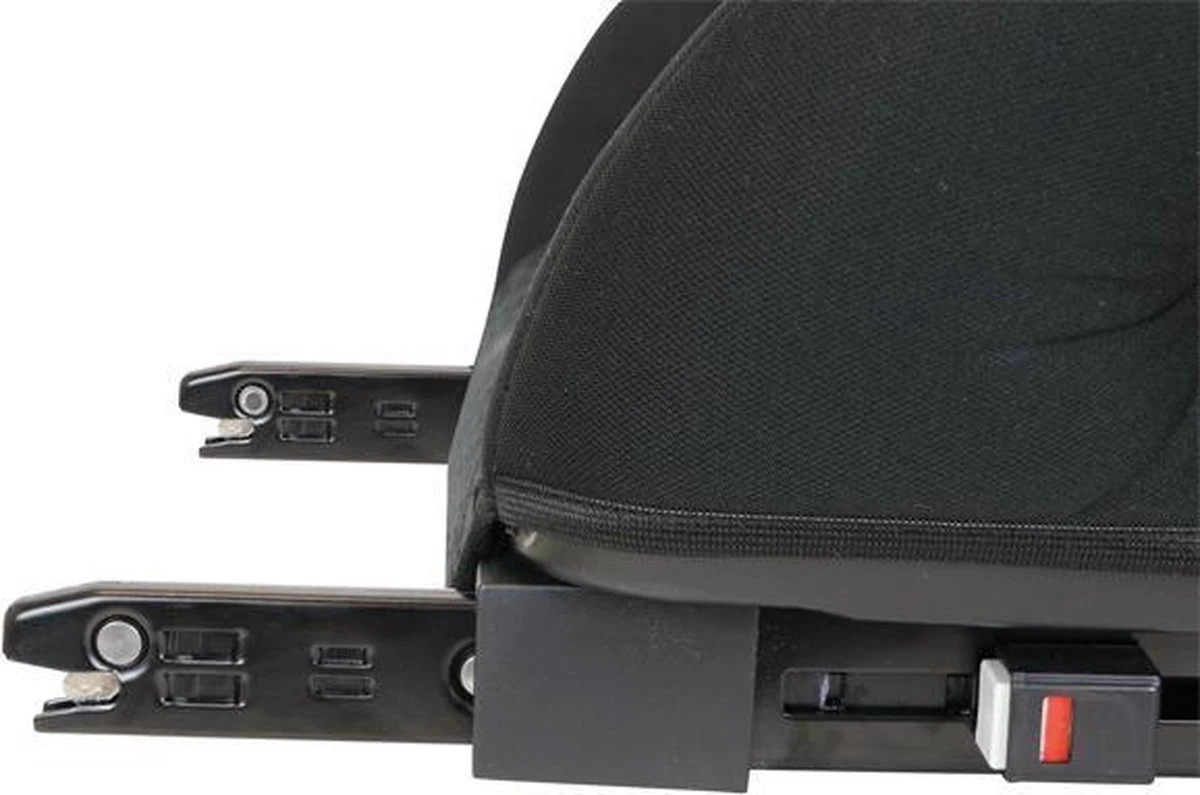 Carkids Auto Zitverhoger Zwart En Rood | Autostoel Groep 3 Met Isofix | Kinderen Vanaf 125 Cm | 22-36 Kg - Image 5