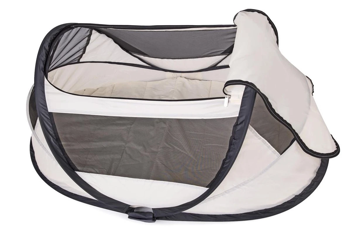 Deryan BabyBox Campingbedje - Baby Tentje - Cream - Image 5