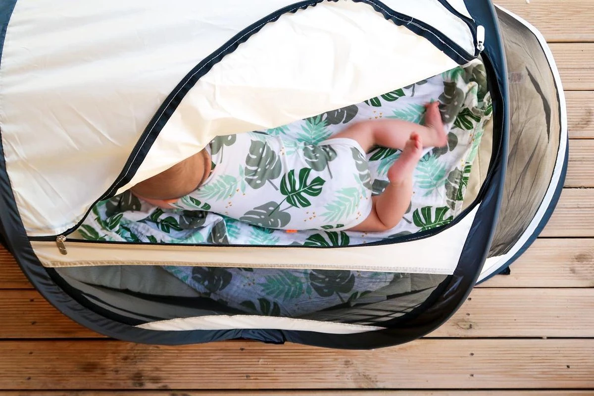 Deryan BabyBox Campingbedje - Baby Tentje - Cream - Image 8
