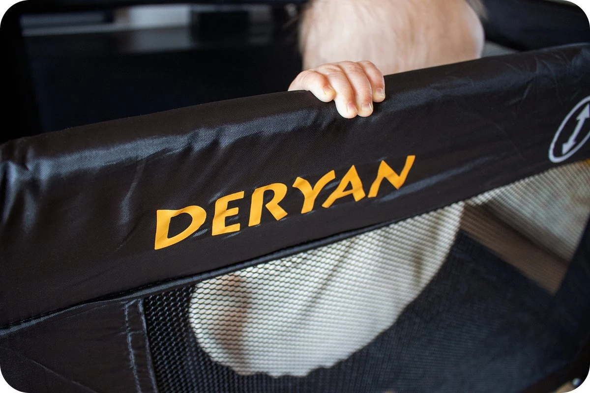 Deryan Kinderbox - Inklapbare Box - 100x100cm - Zwart - Image 9