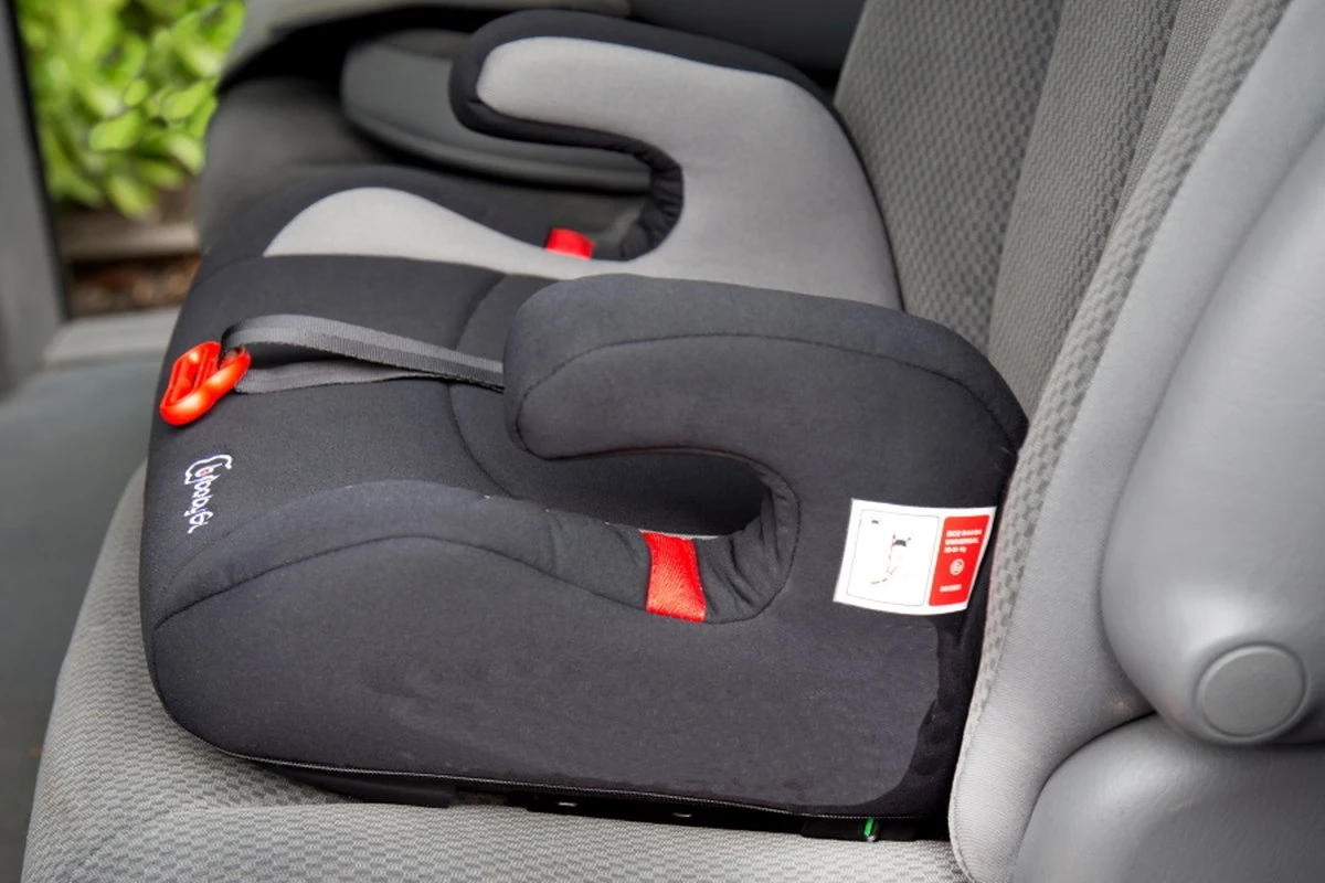 Booster - Zitverhoger Met Isofix BabyGO Bursa II Zwart (15-36kg) - Image 12