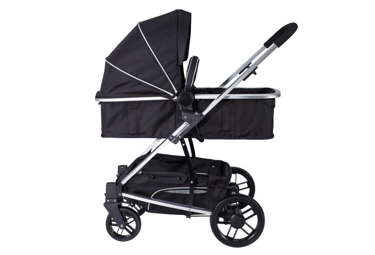 Bebies First Combi Kinderwagen Traffic - Zwart - Image 9