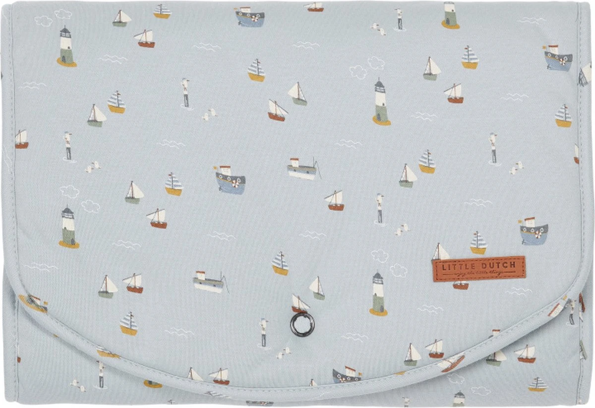 Little Dutch Verschoningsmatje Sailors Bay Blue - Image 3